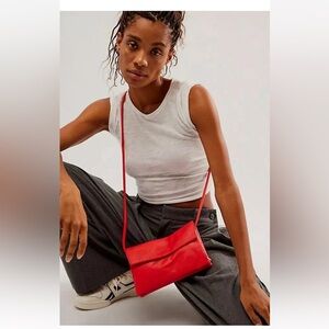 Free People Nicola Crossbody Bag in Pink Rose